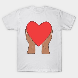 Heart in hands T-Shirt